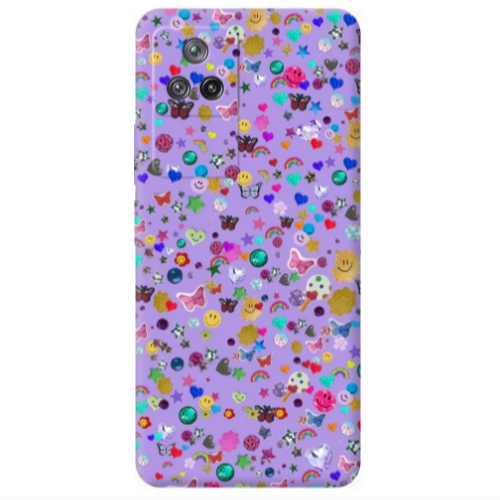 Xiaomi Poco F4 Stars and Rainbow Transparent Silicone TPU Θήκη