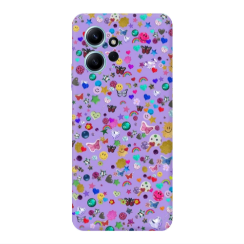 Xiaomi Redmi Note 12 4G Stars and Rainbow Transparent Silicone TPU Θήκη
