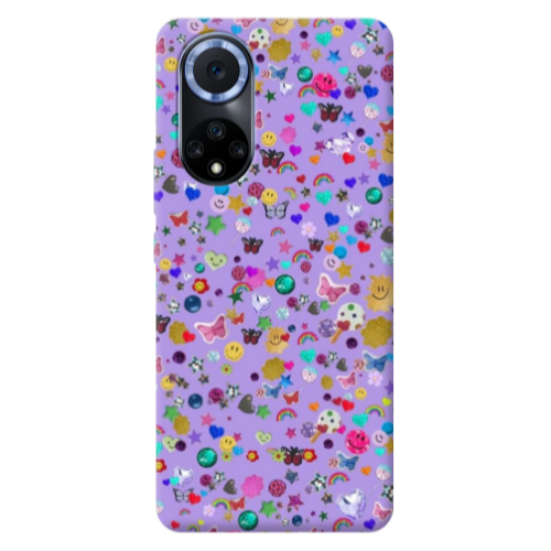 Huawei Nova 9 Stars and Rainbow Transparent Silicone TPU Θήκη