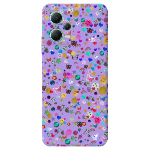 Xiaomi Redmi Note 12 Pro Plus 5G Stars and Rainbow Transparent Silicone TPU Θήκη