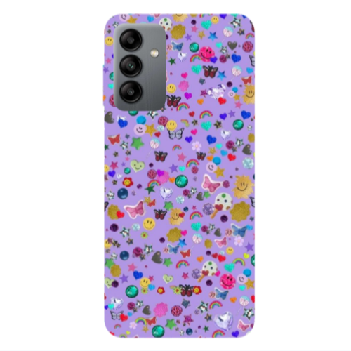 Samsung A13 5G Stars and Rainbow Transparent Silicone TPU Θήκη