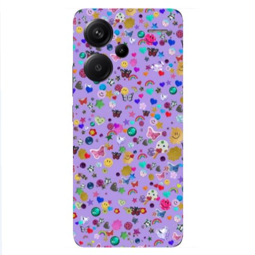 Xiaomi Redmi Note 13 Pro+ 5G  Stars and Rainbow Transparent Silicone TPU Θήκη