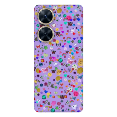 Huawei Nova 11i Stars and Rainbow Transparent Silicone TPU Θήκη