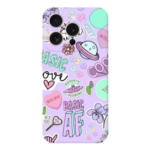 Apple Iphone 16 Pro Basic AF Transparent Silicone TPU Θήκη