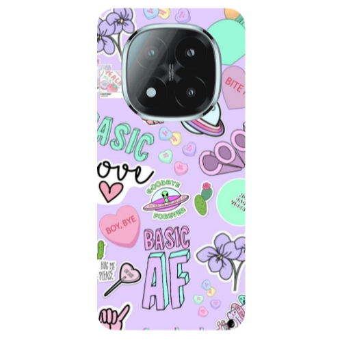 Xiaomi Redmi Note 14 Pro + 5g Basic AF Transparent Silicone TPU Θήκη