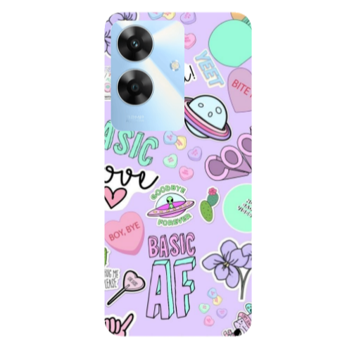Realme Note 60 Basic AF Transparent Silicone TPU Θήκη