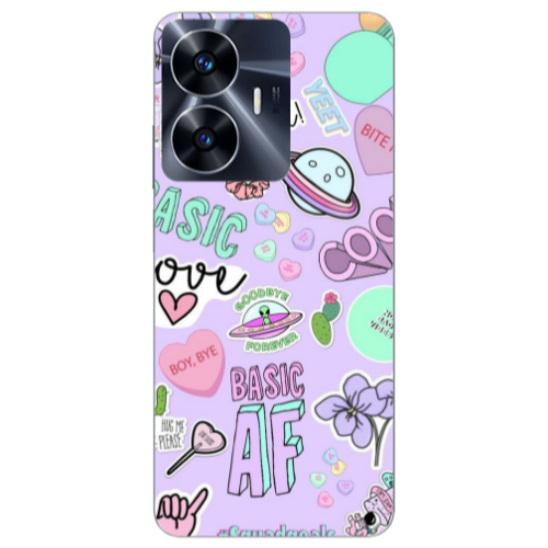Realme Note 50 Basic AF Transparent Silicone TPU Θήκη