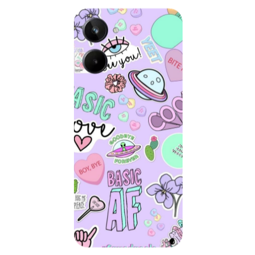 Realme 10 Basic AF Transparent Silicone TPU Θήκη
