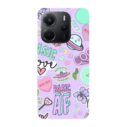 Xiaomi Redmi Note 14 Basic AF Transparent Silicone TPU Θήκη