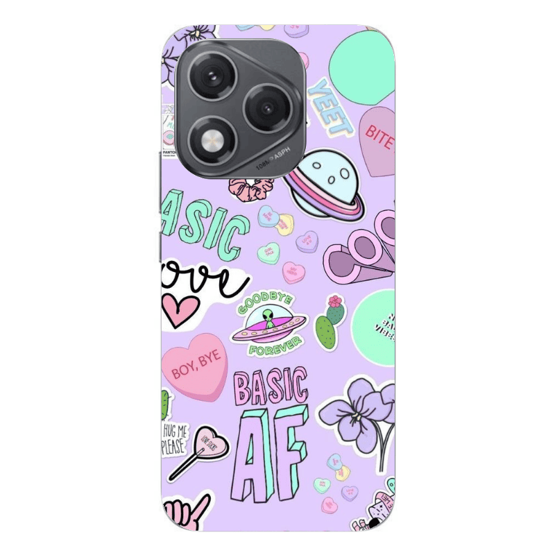 Honor 400 Lite Basic AF Transparent Silicone TPU Θήκη