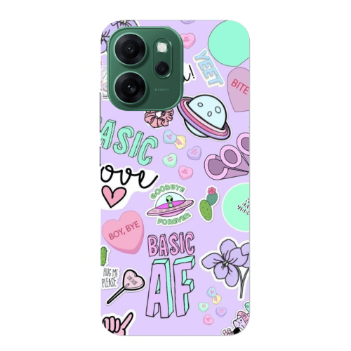 Oppo Reno 14 FS Basic AF Transparent Silicone TPU Θήκη