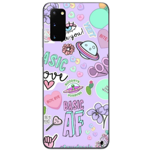 Samsung S20 Basic AF Transparent Silicone TPU Θήκη