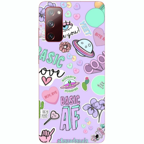 Samsung S20 FE Basic AF Transparent Silicone TPU Θήκη