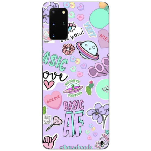 Samsung S20 Plus Basic AF Transparent Silicone TPU Θήκη