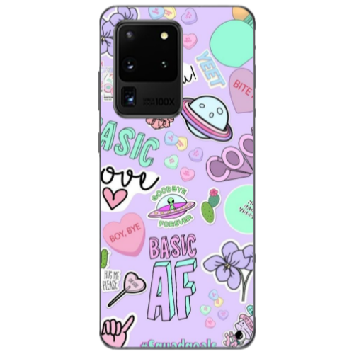 Samsung S20 Ultra Basic AF Transparent Silicone TPU Θήκη