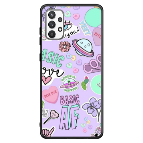 Samsung A13 4G Basic AF Black Glossy Θήκη