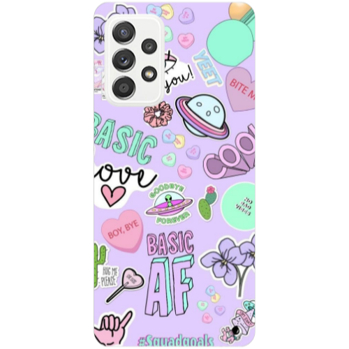 Samsung A53 Basic AF Transparent Silicone TPU Θήκη