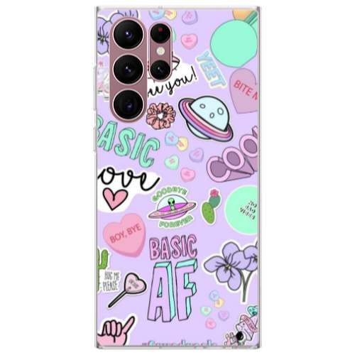Samsung S22 Ultra Basic AF Transparent Silicone TPU Θήκη