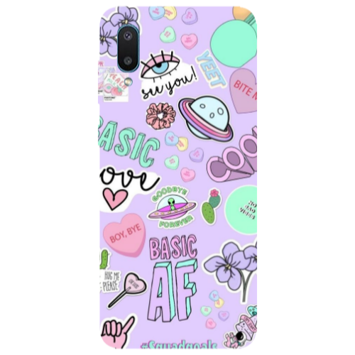 Samsung A02 Basic AF Transparent Silicone TPU Θήκη