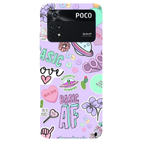 Xiaomi Poco M4 Pro 4G Basic AF Transparent Silicone TPU Θήκη