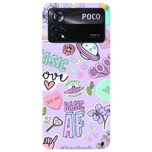 Xiaomi Poco X4 Pro Basic AF Transparent Silicone TPU Θήκη