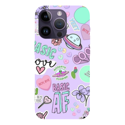 Apple iPhone 14 Pro  Basic AF Transparent Silicone TPU Θήκη