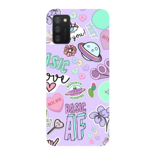 Samsung A03S Basic AF Transparent Silicone TPU Θήκη