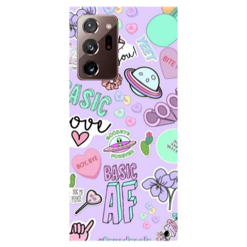 Samsung Note 20 Ultra Basic AF Transparent Silicone TPU Θήκη