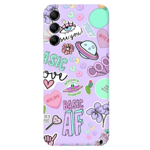 Samsung A14 5G Basic AF Transparent Silicone TPU Θήκη