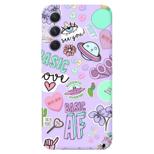 Samsung A54 Basic AF Transparent Silicone TPU Θήκη