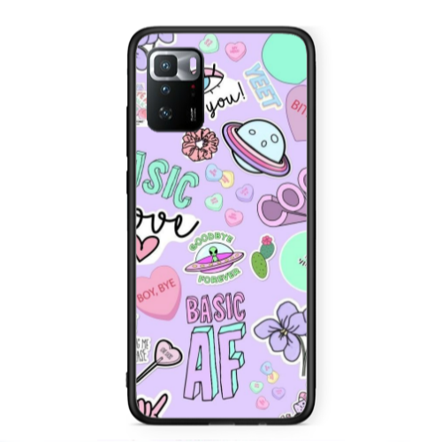 Xiaomi Poco X3 GT Basic AF Black Glossy Θήκη