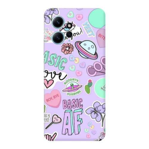 Xiaomi Redmi Note 12 4G Basic AF Transparent Silicone TPU Θήκη