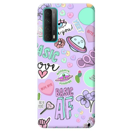 Huawei P Smart 2021 Basic AF Transparent Silicone TPU Θήκη