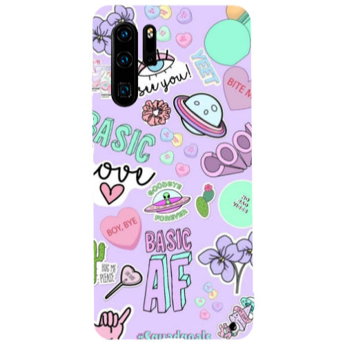 Huawei P30 Pro Basic AF Transparent Silicone TPU Θήκη