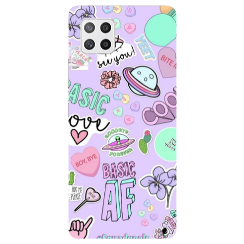Samsung A42 5G Basic AF Transparent Silicone TPU Θήκη