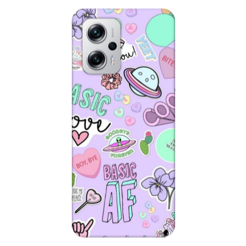 Xiaomi Poco X4 GT Basic AF Transparent Silicone TPU Θήκη