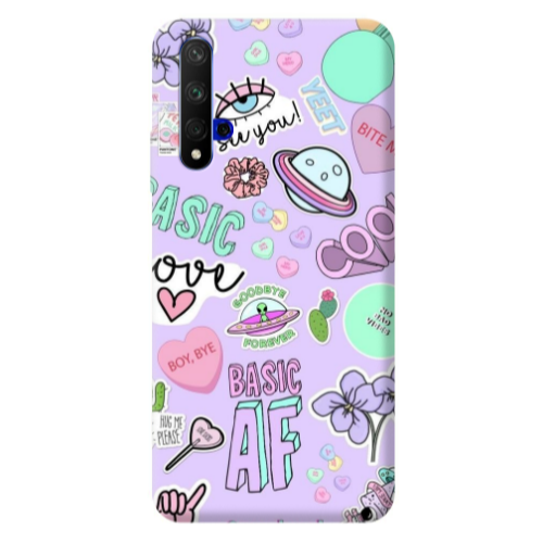 Huawei Nova 5 T Basic AF Transparent Silicone TPU Θήκη
