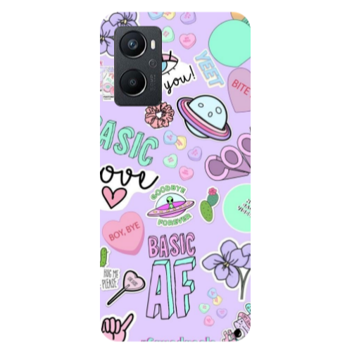 Oppo A 96 Basic AF Transparent Silicone TPU Θήκη