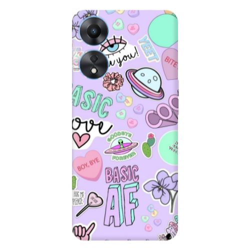 Oppo A 98 Basic AF Transparent Silicone TPU Θήκη