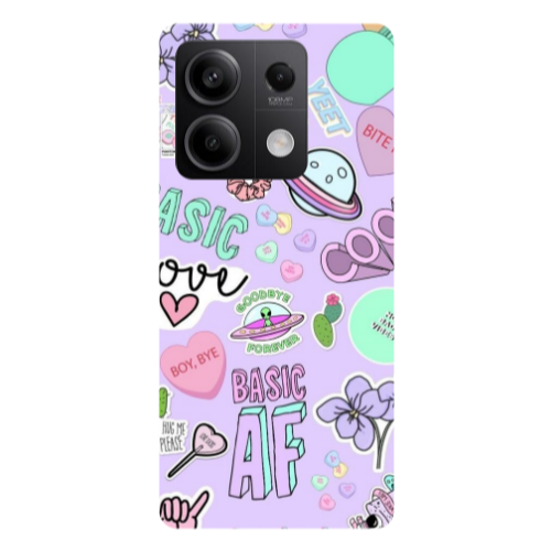 Xiaomi Redmi Note 13 5G Basic AF Transparent Silicone TPU Θήκη