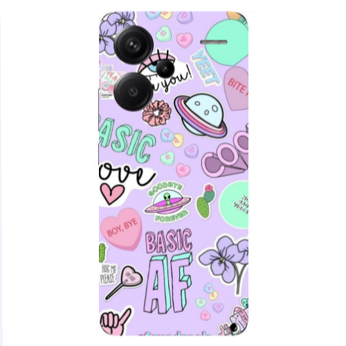 Xiaomi Redmi Note 13 Pro+ 5G  Basic AF Transparent Silicone TPU Θήκη
