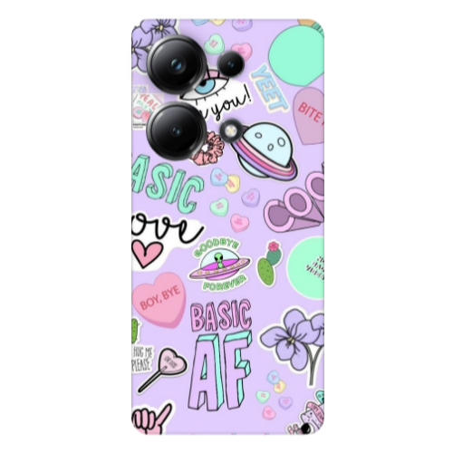 Xiaomi Poco M6 Pro 4G Basic AF Transparent Silicone TPU Θήκη