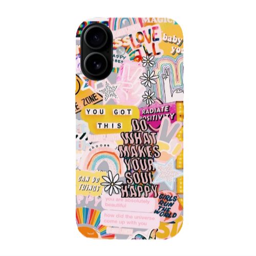 Apple Iphone 16 plus Stay Grovy Transparent Silicone TPU Θήκη