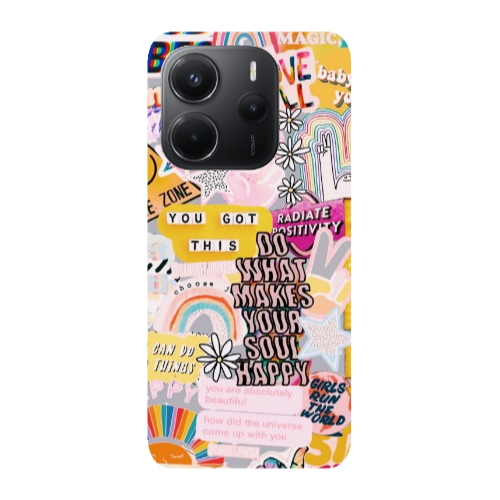 Xiaomi Redmi Note 14 Stay Grovy Transparent Silicone TPU Θήκη