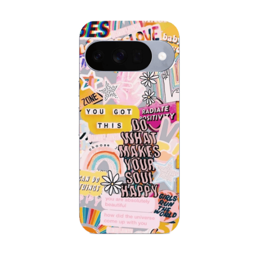 Google Pixel 10 Stay Grovy Transparent Silicone TPU Θήκη