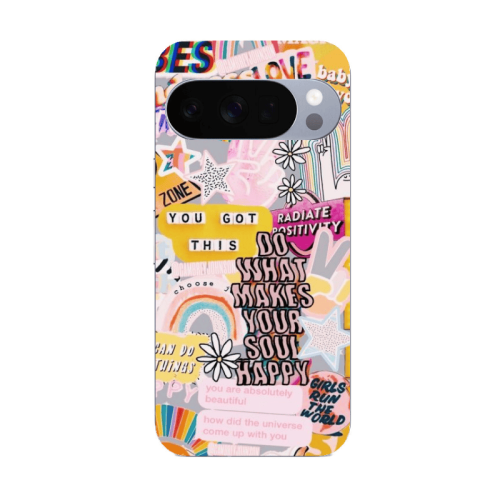 Google Pixel 10 Pro Stay Grovy Transparent Silicone TPU Θήκη