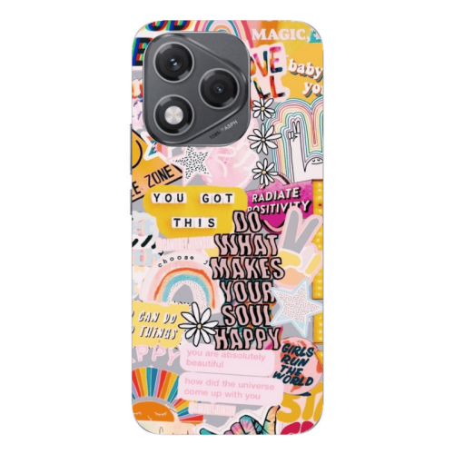 Honor 400 Lite Stay Grovy Transparent Silicone TPU Θήκη