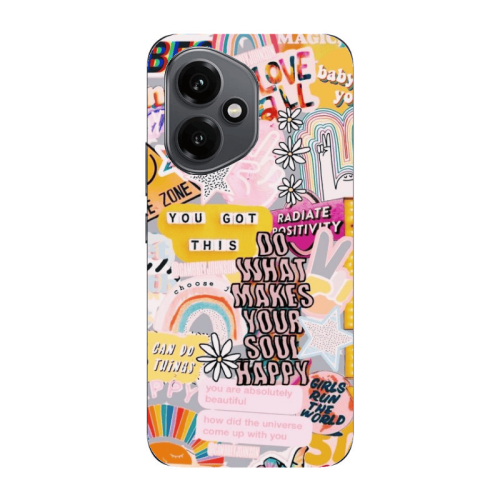 Honor Magic 400 Stay Grovy Transparent Silicone TPU Θήκη