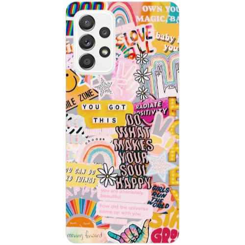 Samsung A52 Stay Grovy Transparent Silicone TPU Θήκη
