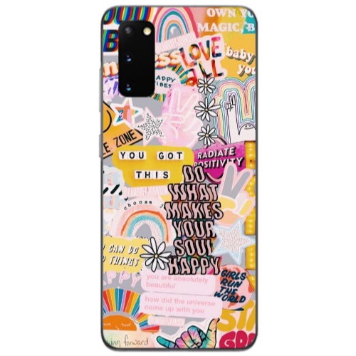 Samsung S20 Stay Grovy Transparent Silicone TPU Θήκη